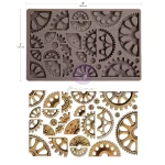 Forma silikonowa do odlewów 20x13 cm - Prima Finnabair Halves and quarters