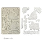 Foremka silikonowa marki Stamperia, format A5. Zawiera wzory dyni oraz liści. Idealna do decoupage i projektów DIY. Kod producenta KACMA589.