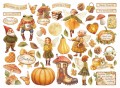 Tekturowe Kształty Die Cuts - Whispering Woods, Stamperia