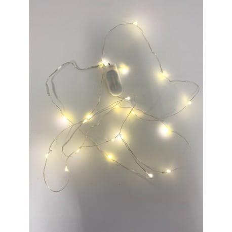 LAMPKI LED 20szt ZIMNE światło 