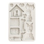Foremka silikonowa A5 - Furry friends | Stamperia KACMA590