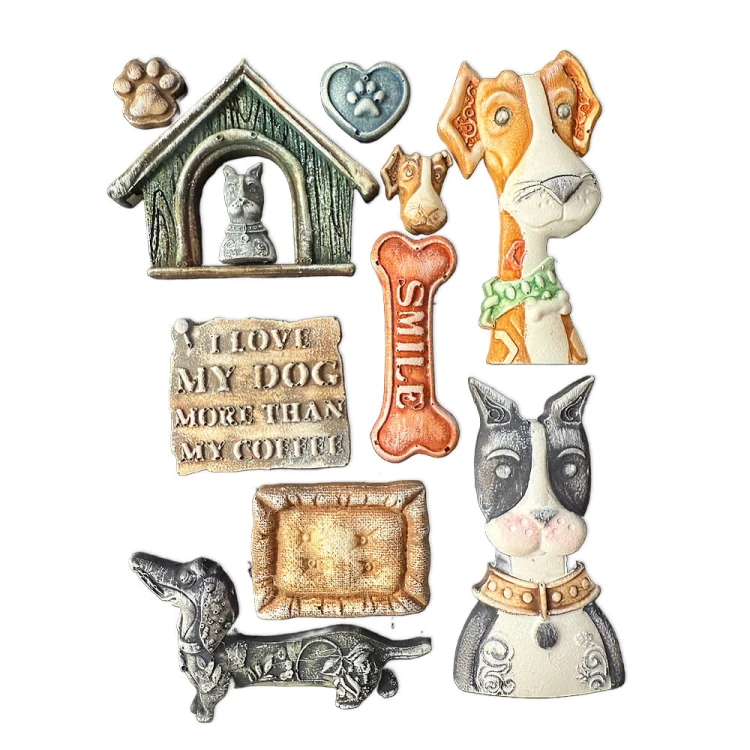 Foremka silikonowa A5 - Furry friends | Stamperia KACMA590