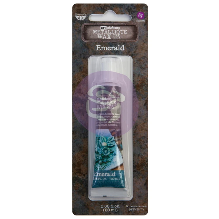 Prima finnabair wosk antyczny polysk 20ml lucky emerald