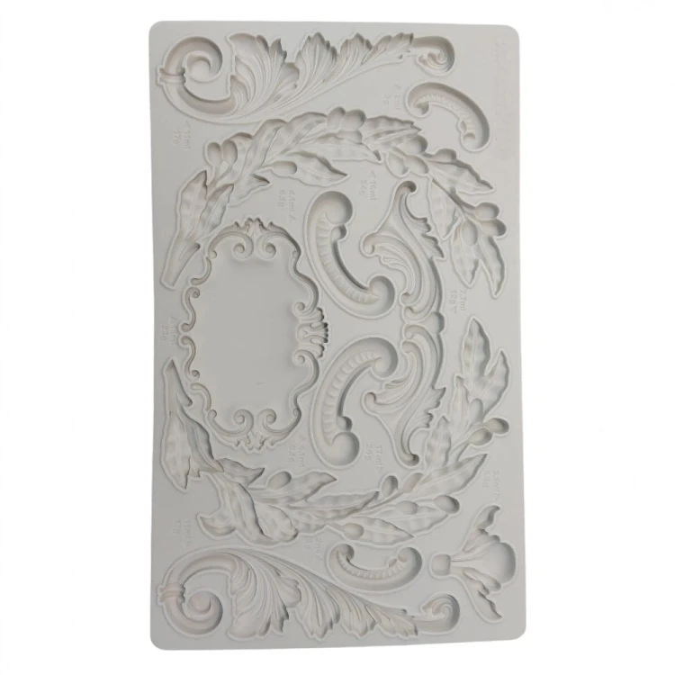 Foremka 124,2x14,5x1 ornamenty liście