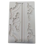 Foremka 19,7x12,3x0,9 ornamenty i sznurek