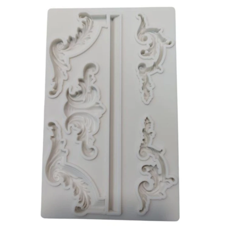 Foremka 19,7x12,3x0,9 ornamenty i sznurek
