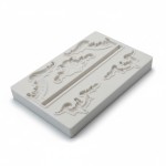 Foremka 19,7x12,3x0,9 ornamenty i sznurek
