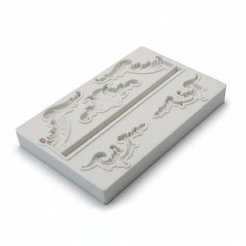 Foremka 19,7x12,3x0,9 ornamenty i sznurek