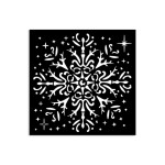 Szablon 3D Stamperia 12x12 cm - śnieżynka , gwiazdka KSTDS52