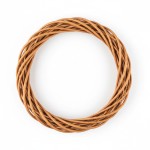 Ring wianek wiklinowy WBR-2134 ciemny 30cm