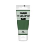 Farba akrylowa Pentart Creamy Acrylic 60ml. Matowa, mocno napigmentowana o gęstej, kremowej konsystencji, w kolorze zielonym. Idealna do efektu grubych warstw i struktur. Sprawdzi się w technice mixmedia, decoupage i projektach handmade.