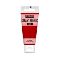 Farba akrylowa Pentart Creamy Acrylic 60ml. Matowa, mocno napigmentowana o gęstej, kremowej konsystencji, w kolorze szminkowym. Idealna do efektu grubych warstw i struktur. Sprawdzi się w technice mixmedia, decoupage i projektach handmade.