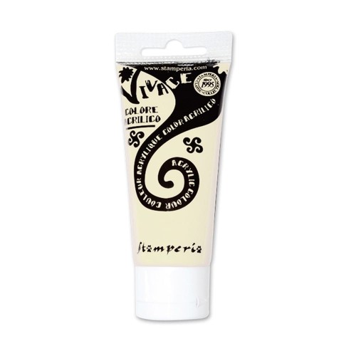 Farba akrylowa Vivace Stamperia - biała kość słoniowa 60 ml