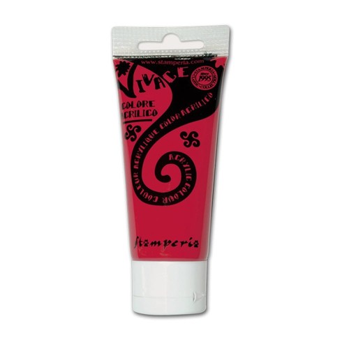 Farba akrylowa Vivace Stamperia - ochra czerwona 60 ml
