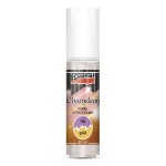 Farba Chameleon marki Pentart, kolor liliowo-złoty, tubka 20ml. Farba perłowa, dwukolorowa. Zmienia odcień w zależności od kąta padania światła. Sprawdzi się w technice mixmedia, decoupage i projektach handmade.