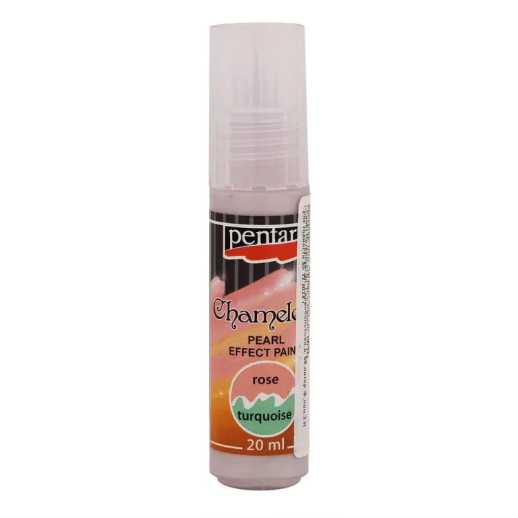 Farba akrylowa Chameleon Pentart | różowo-turkusowy 20 ml