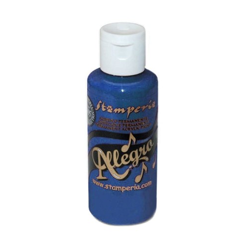 Farba akrylowa Allegro Stamperia - niebieski 59 ml