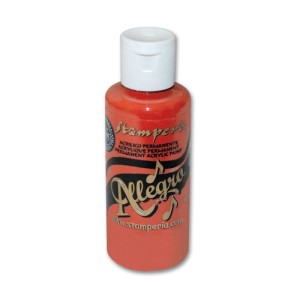 Farba akrylowa Allegro Stamperia - czerwony ciepły 59 ml