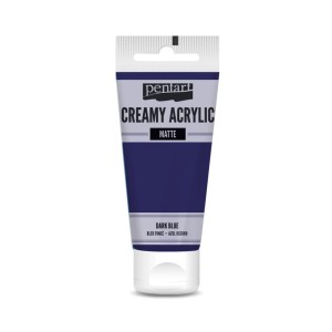 Farba akrylowa Pentart Creamy Acrylic matowa - granat 60 ml