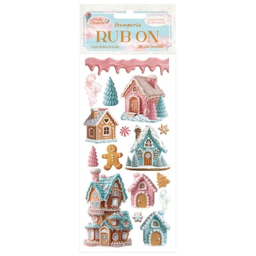 Rub-On transfer 10x21,6 cm - Family | Stamperia   , DFLRB176