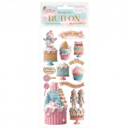 Rub-On transfer 10x21,6 cm - Family | Stamperia, DFLRB175