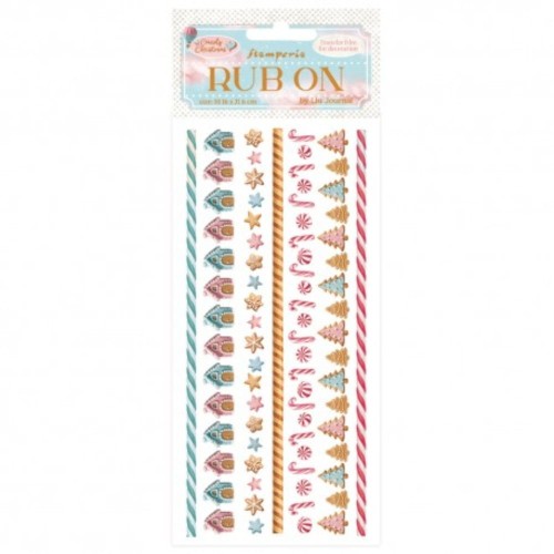 Rub-On transfer 10x21,6 cm - Family | Stamperia, DFLRB177