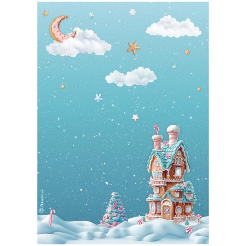 Papier ryżowy Stamperia A4 - DFSA41049
