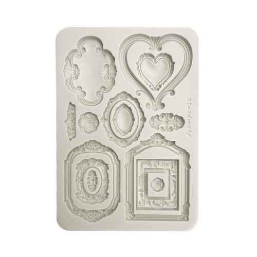 Forma silikonowa Stamperia Timeless A5 Silicon Mould Frame - ramki