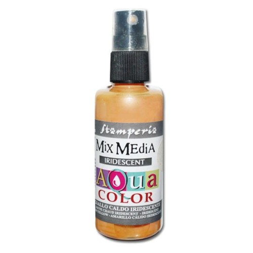 MIXMEDIA AQUACOLOR SPRAY STAMPERIA 60ML. KAQ020 ŻÓŁTY PERŁOWY