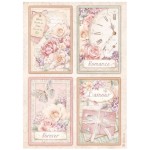 Stamperia A4 Rice Paper Selection - Romance Forever