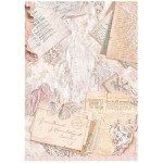Stamperia A4 Rice Paper Selection - Romance Forever