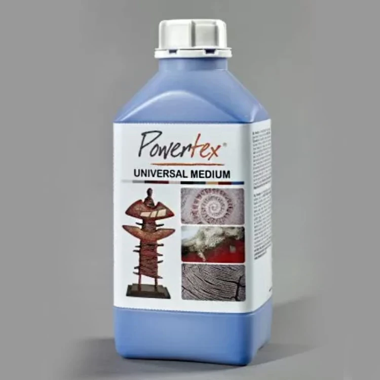 Powertex medium uniwersalne w kolorze niebieski - Blue, waga 1 kg. Posiada właściwości utwardzania tekstylnego, sprawdzi się przy tworzeniu rzeźb, obrazów, wszelkich trwałych dekoracji i dzieł sztuki. W odcieniach czerwieni, brązu i pomarańczy.