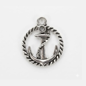 Zawieszka metalowa, kotwica 20 mm