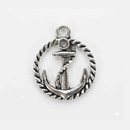 Zawieszka metalowa, kotwica 20 mm