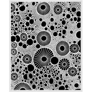 Szablon Stamperia "All Around" 20 x 25 cm - koła, rozety, kropki
