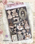 Foremka silikonowa 20x13 cm - Re·Design Prima Buttons & Keepsakes, gotowe pomalowane odlewy