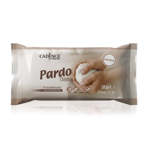 Masa schnąca na powietrzu Pardo air dry clay 500g Cadence