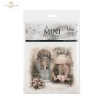 Papier ryżowy mini ITD Collection RSM300, zestaw 6 sztuk, wymiar arkusza 14,8x14,8cm. Motywy: kawiarenki, cukiernie, babeczki, ciastka, słodycze, choinka, kokardy. Idealny do decoupage, mixmedia i projektów DIY.