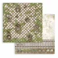 STAMPERIA BLOK PAPIERÓW SCRAP. 30x30cm 10szt Romantic Collection
