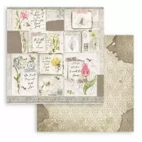 STAMPERIA BLOK PAPIERÓW SCRAP. 30x30cm 10szt Romantic Collection