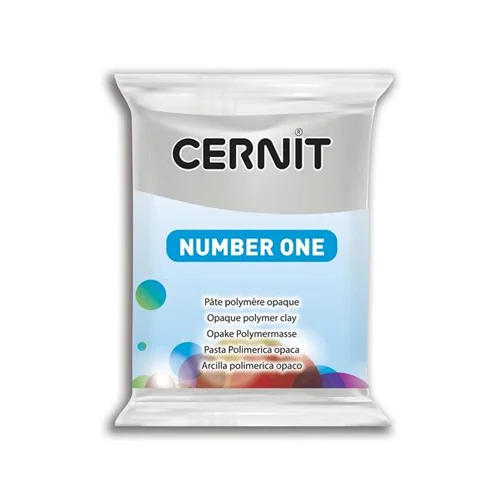 Modelina Cernit Number One 56g, kolor 150 Grey szary