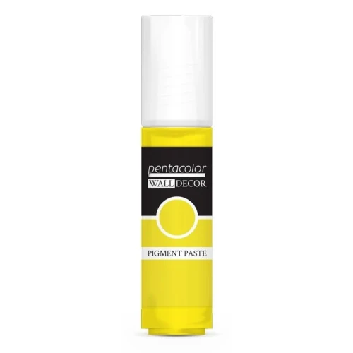 Pigment pasta 20ml żółta Pentart Wall Decor