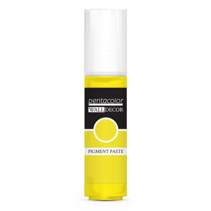 Pigment pasta 20ml żółta Pentart Wall Decor