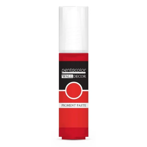 Pigment pasta 20ml czerwona Pentart Wall Decor