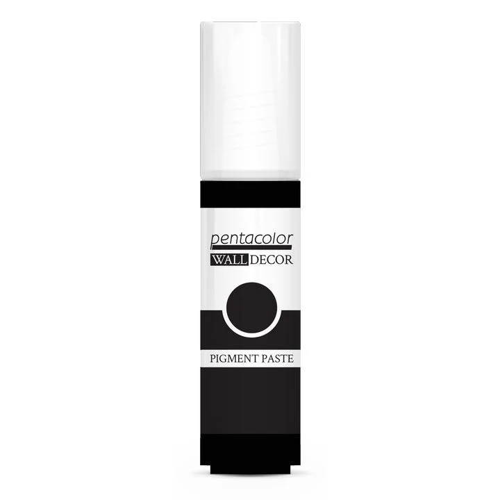 Pigment pasta 20ml czarna Pentart Wall Decor