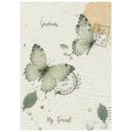 Papier ryżowy A6 Stamperia Flowers and Poems DFSA6X13 - zestaw 8 sztuk