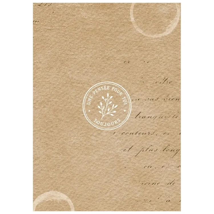 Papier ryżowy A6 Stamperia Flowers and Poems DFSAK6062 - zestaw 8 sztuk