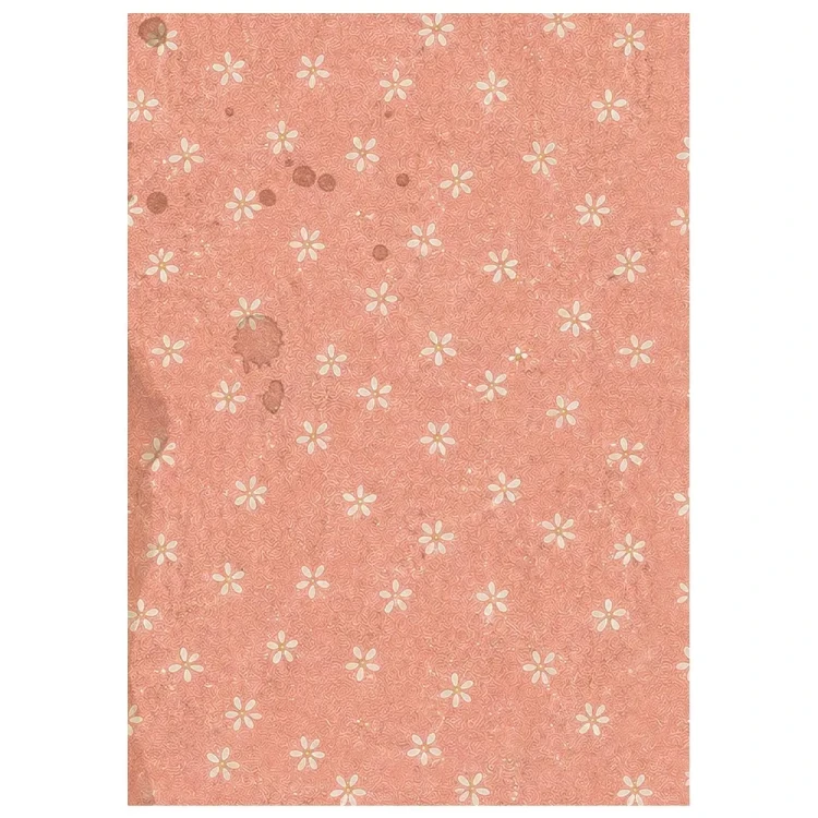 Papier ryżowy A6 Stamperia Flowers and Poems DFSAK6063 - zestaw 8 sztuk
