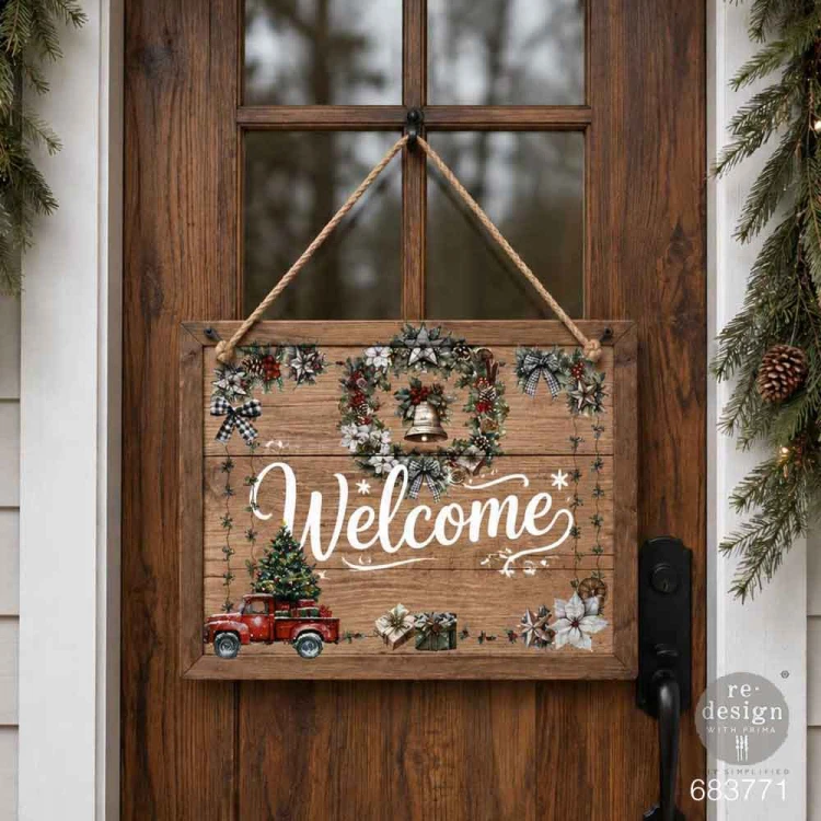 Middy Transfers® Home for the Holidays 4 arkusze - Re·Design Prima 683771
