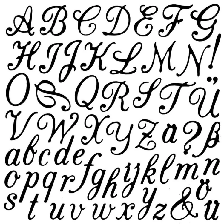 Wykrojnik do papieru Ideen mit Herz, zawiera 61 elementów w formie alfabetu, ozdobnych liter i znaków interpunkcyjnych. Idealny do scrapbookingu, kartek, albumów i projektów DIY. Pasuje do Sizzix Big Shot i innych maszynek.